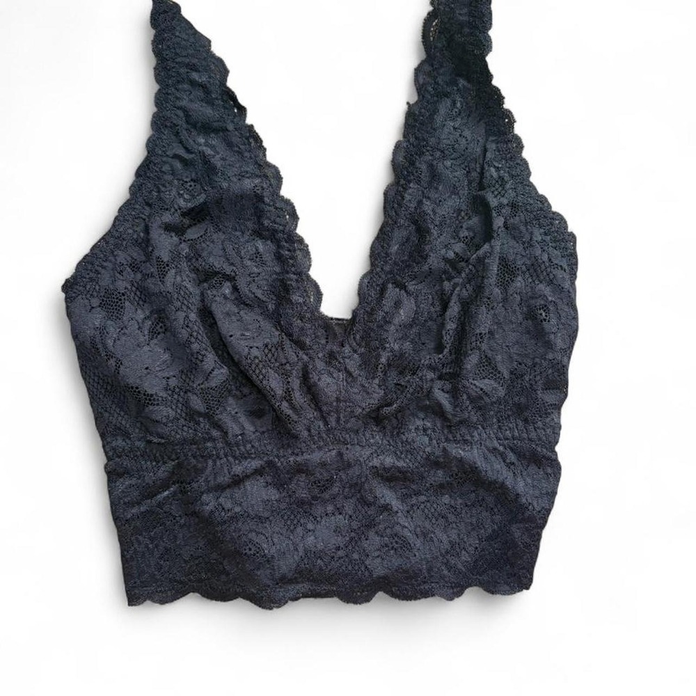 Black lace bralette with adjustable straps - Cosabella - XS